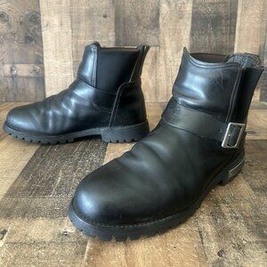 Red Wing 977 Pull On Buckle Moto Work Boots Mens 10.5 EE